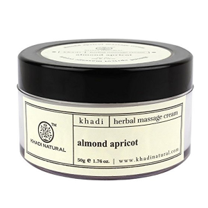 Крем для лица Кхади с Миндальным и Абрикосовым маслом (Almond Apricot Khadi Natural), 50 гр.