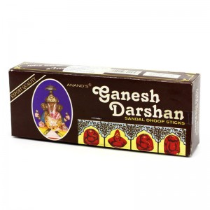 безосновные благовония дхубы Ганеша (Ganesha dhoop Anand), 20 грамм