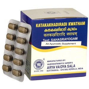 Катакакхадиради Кватхам Коттаккал (Katakakhadiradi Kwatham AVS Kottakkal), 100 таблеток