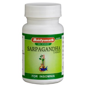 Сарпагандха Байдинатх (Sarpgandha Baidyanath), 50 таблеток