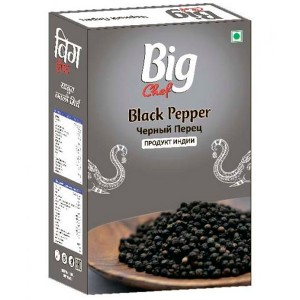 Чёрный перец горошек Биг Чиф (Black Pepper Big Chef), 50 гр