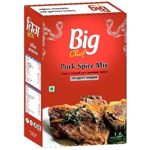 смесь специй для свинины карри Биг Чиф (Pork spice mix, Big Chef), 100 гр