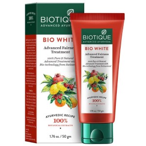Маска для лица против пигментации Фруктовая Биотик (Bio White Pack Biotique), 50 грамм
