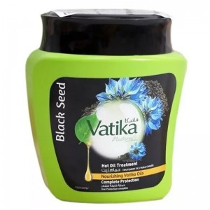 маска для волос Dabur Vatika Naturals восстанавливающая с семенами чёрного тмина, 500 гр.