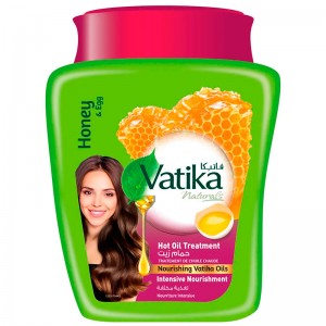 маска для волос Dabur Vatika Naturals яичный протеин, 500 гр.