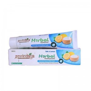       (Salt and Lemon toothpaste Govindaya), 100 