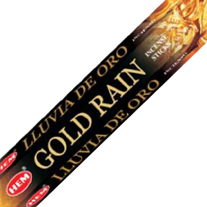 ароматические палочки Хем Золотой дождь (Gold rain HEM), 20 палочек