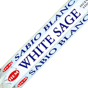 ароматические палочки Белый Шалфей ХЕМ (White Sage HEM), 20 палочек