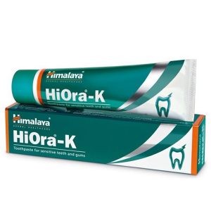 лечебная зубная паста Хиора-К для чувствительных зубов Хималая (HiOra-K Himalaya), 100 гр.