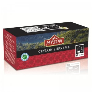 Чай чёрный Суприм Цейлон Хайсон (Ceylon Supreme Hyson), 25 пакетиков