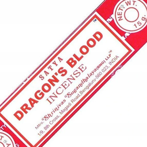 масальные ароматические палочки Кровь Дракона Сатья (Dragon`s Blood Satya), 15 грамм