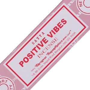 масальные ароматические палочки Позитивные вибрации Сатья (Positive Vibes Satya), 15 грамм