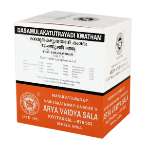 Дасамулакатутраяди Кватам Арья Вайдья Сала (Dasamulakatutrayadi Kwatham, Arya Vaidya Sala), 100 таблеток
