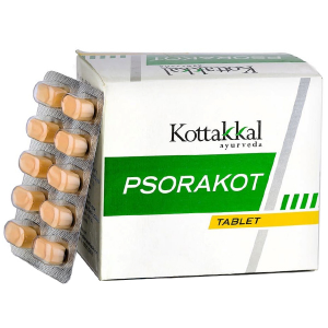 лечение псориаза Псоракот Коттаккал (Psorakot Kottakkal), 10 таблеток