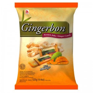 имбирные конфеты Джинджербон с манго (Gingerbon with mango candy) 125 грамм