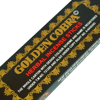 ароматические палочки Золотая Кобра (Golden Cobra), 25 гр
