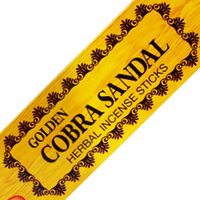 ароматические палочки Золотая Кобра Сандал (Golden Cobra Sandal), 25 гр