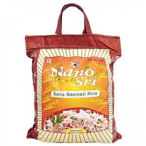 Индийский рис Селла Басмати Нано Шри (Sella Basmati rice Nano Sri), 5 кг