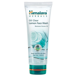 гель для умывания для жирной кожи Лимон и Мёд Хималая (Oil Clear Lemon Face Wash Himalaya), 100 мл.