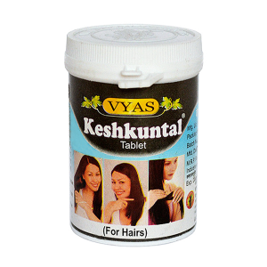 Кешкунтал средство для роста волос (Keshkuntal VYAS), 100 таблеток
