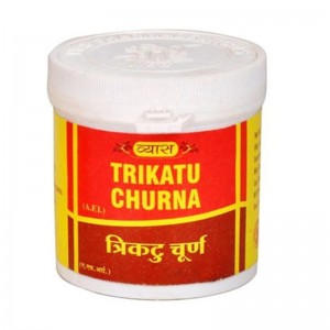 Трикату чурна марки Вьяс (Trikatu churna Vyas), 100 грамм