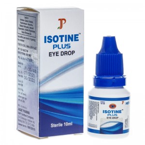 глазные капли Айсотин Плюс (Isotine Plus Jagat Pharma), 10 мл.