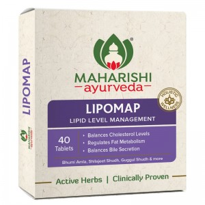снижение уровня холестирина Липомап Махариши Аюрведа (Lipomap Maharishi Ayurveda), 40 таблеток