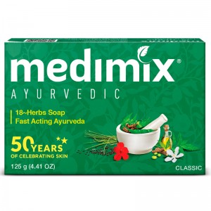Аюрведическое мыло Медимикс 18 трав (Soap Medimix 18 herbs), 125 грамм