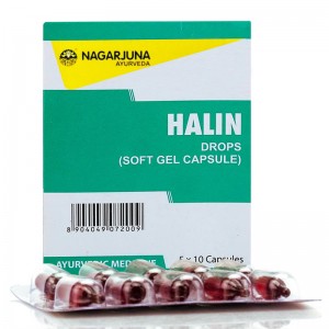 Халин Нагарджуна (Halin Drops Soft Gel Capsules, Nagarjuna), 50 капсул