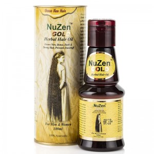 масло для роста волос Nuzen Gold herbal hair oil, 100 мл