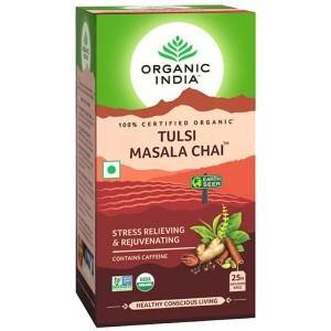 Чай органический из Тулси с Масалой Organic India, 25 пакетиков