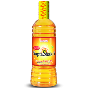 Кунжутное масло первого отжима Сапта Шакти (Sapta Shakti Sesame oil Pitambari) 500 мл