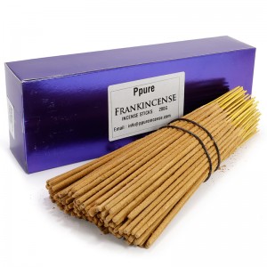 ароматические палочки в цветочной пыльце масала Ладан (Ppure Vrindavan masala Frankincense), 200 грамм