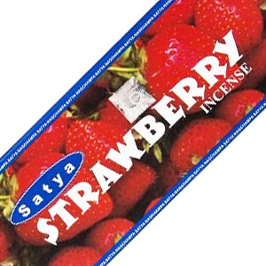 Благовоние Клубника (Strawberry Satya), 25 гр