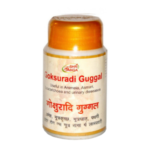Гокшуради Гуггул Шри Ганга (Gokshuradi Guggulu Shri Ganga), 50 грамм