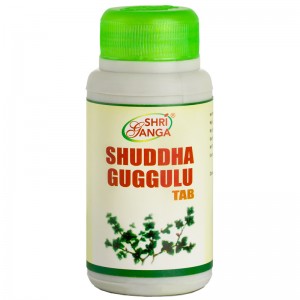 Шуддха Гуггул Шри Ганга (Shuddha Guggulu Shri Ganga), 120 таблеток