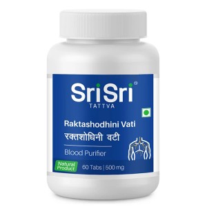 Ракташодхини Вати Шри Шри Таттва (Raktashodini vati Sri Sri Tattva), 60 таблеток