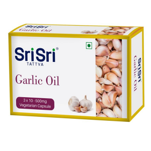 масло Чеснока в капсулах Шри Шри Таттва (Garlic Oil Sri Sri Tattva), 30 капсул