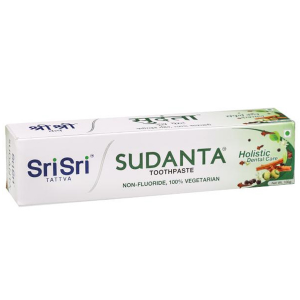 натуральная зубная паста Суданта Шри Шри Аюрведа (Sudanta Sri Sri Ayurveda), 100 гр.