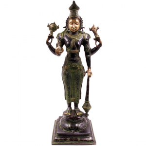 статуэтка Бог Маха Вишну бронза, 51 см